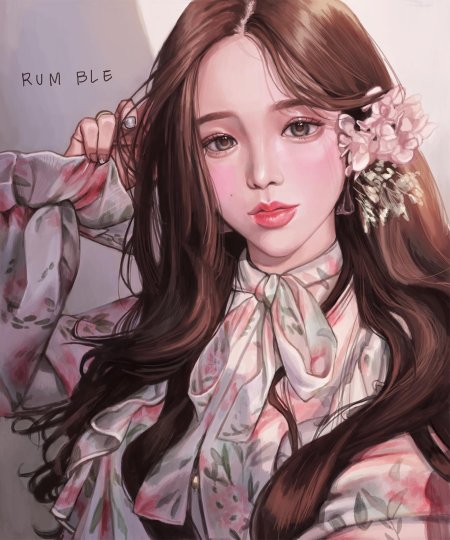 Внешность девушки арт