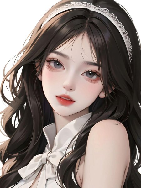 Красивая аниме девушка