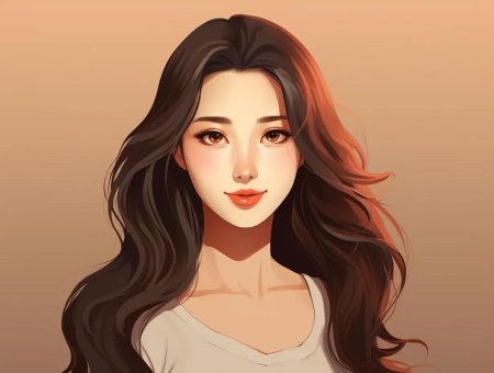 Корейская девушка