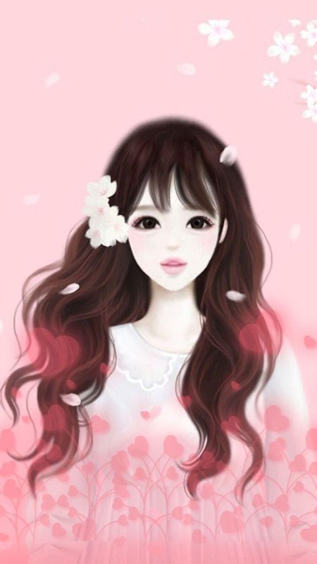 Красивые мультяшные девочки