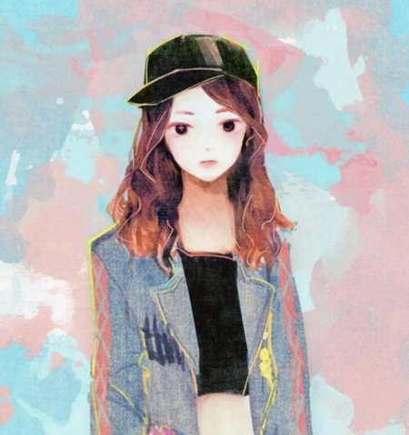 Корейская девушка