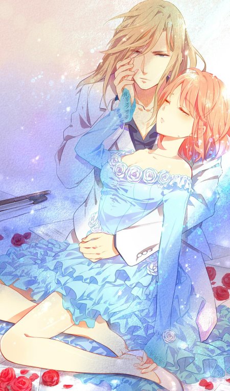 Пары аниме милые