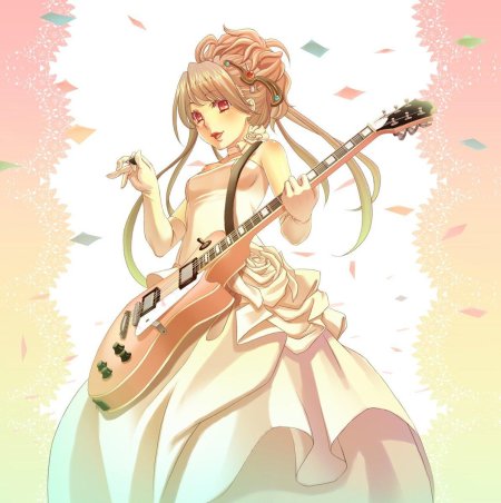 Гитара аниме