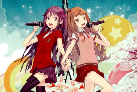 Аниме подружки