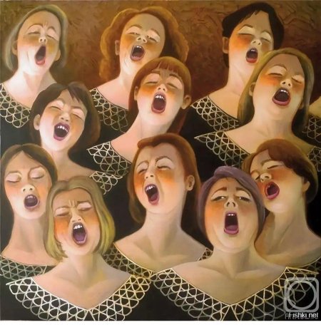 Пение картина