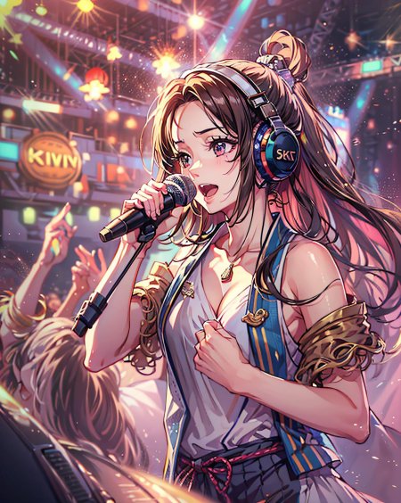 Аниме красивая девушка