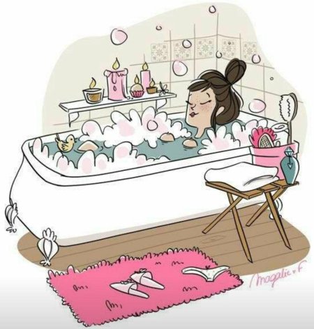 Ванная иллюстрация