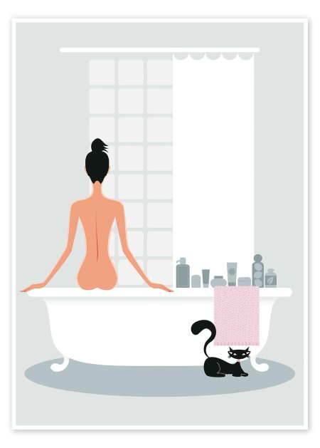 Картины для ванной комнаты