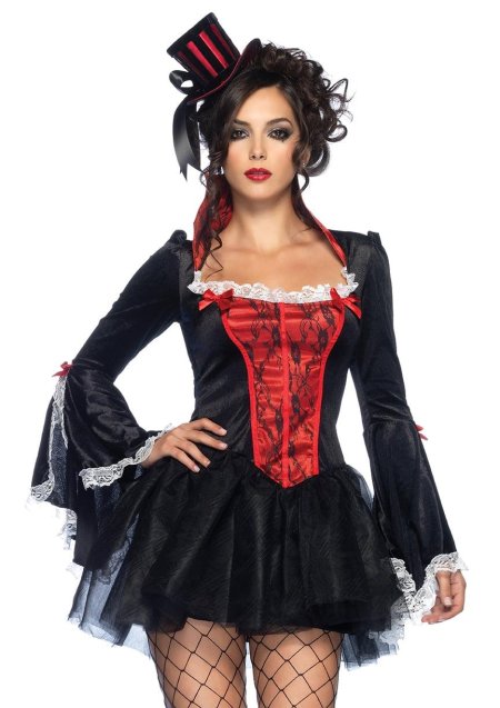 Костюм на хэллоуин вампирша