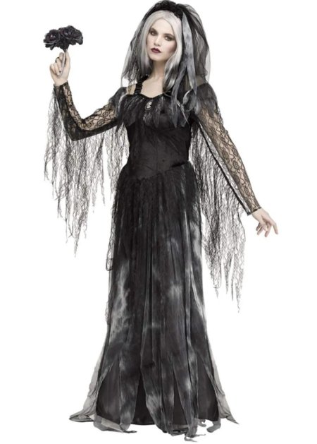 Костюм невесты на хэллоуин