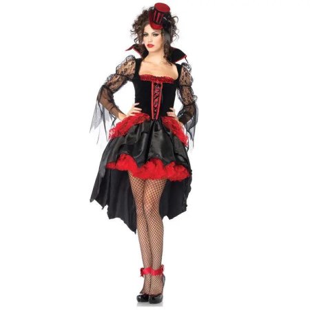 Карнавальный костюм вампирши секси