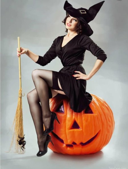 Фотосессия в стиле хэллоуин