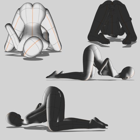 Позы для рисования