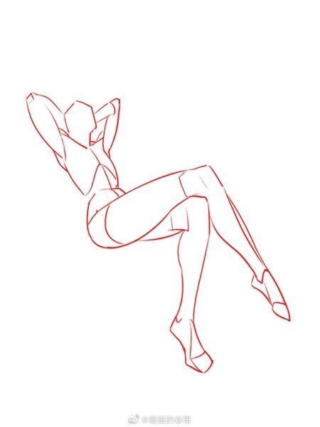 Поза для рисования