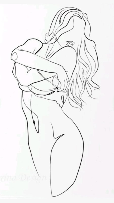 Контурные рисунки