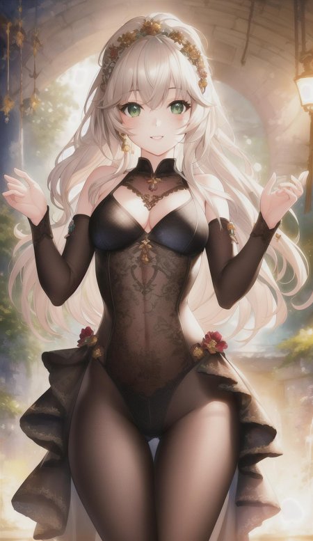 Аниме девушка нейросеть