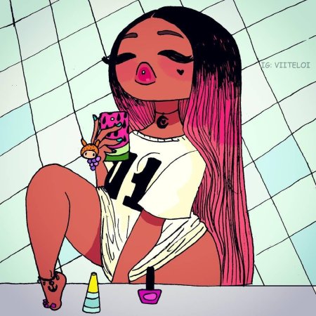 Девушка иллюстрация