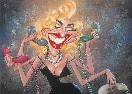 Карикатуры на знаменитостей