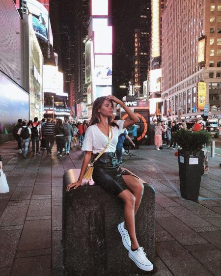 Красивые девушки в нью йорке