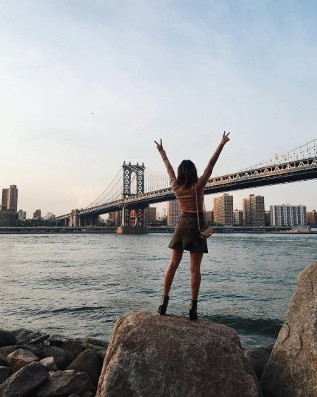 Девушка в нью йорке