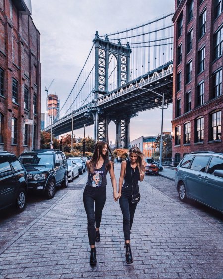 New york city brooklyn bridge