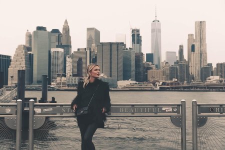 Девушка в нью йорке