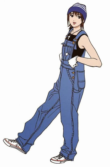 Девушка в комбинезоне