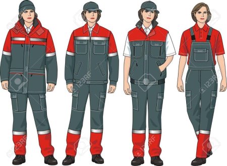 Спецодежда рисунок