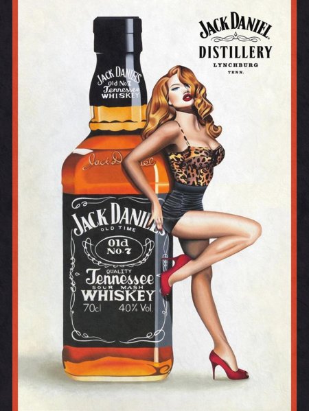 Джек дэниэлс виски девушка