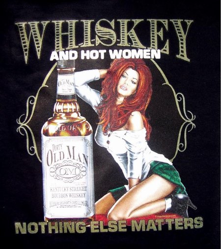 Виски с девушкой на этикетке