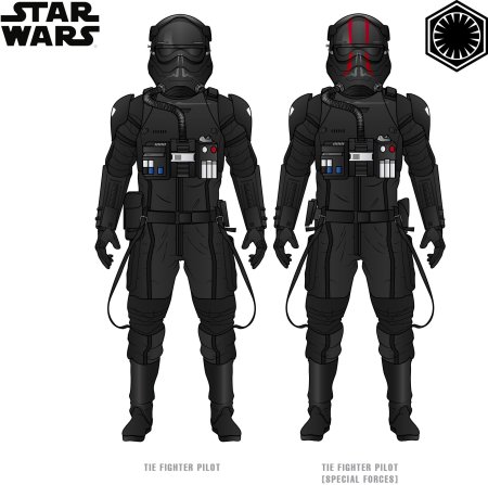 Пилот сид истребителя империи