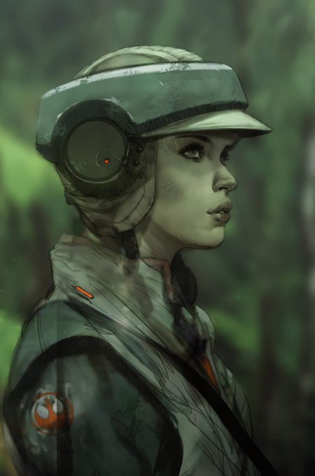 Девушка из звездных войн