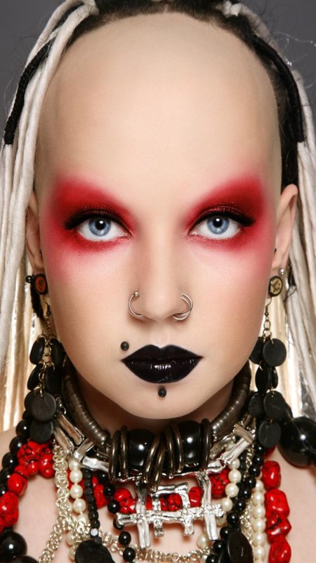 Готический макияж