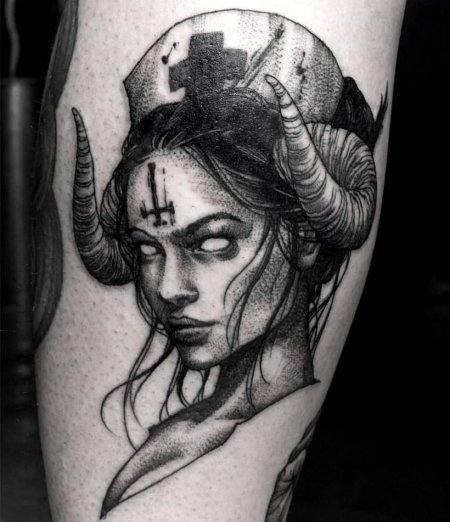 Суккуб тату