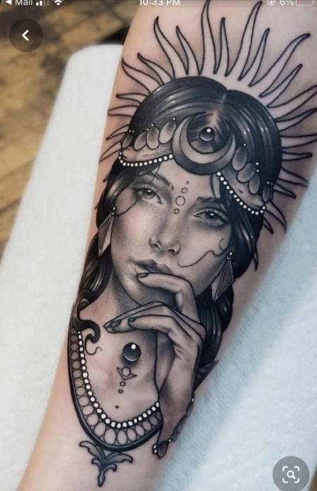 Тату богини
