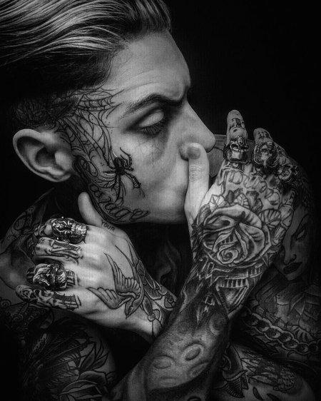 Jord liddell татуировки