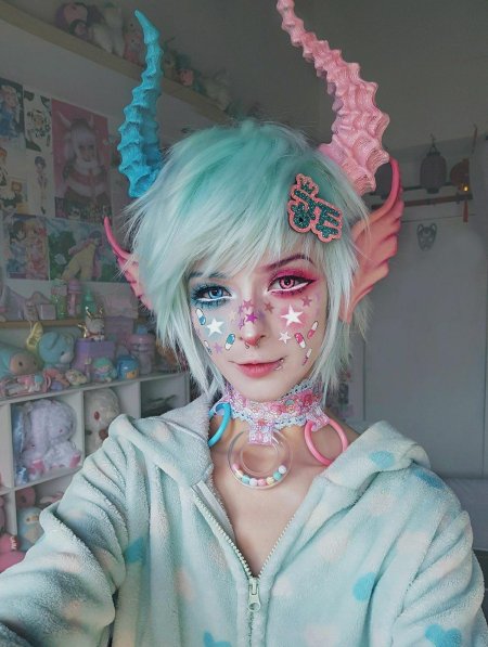 Макияж в стиле аниме