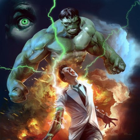 Брюс беннер и халк