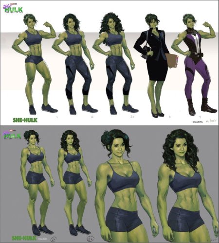 Марвел женщина халк
