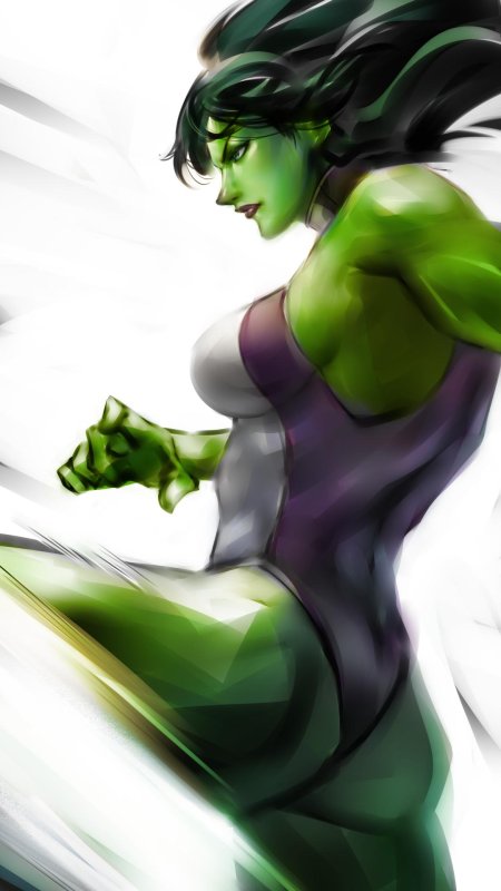 Дикая женщина халк