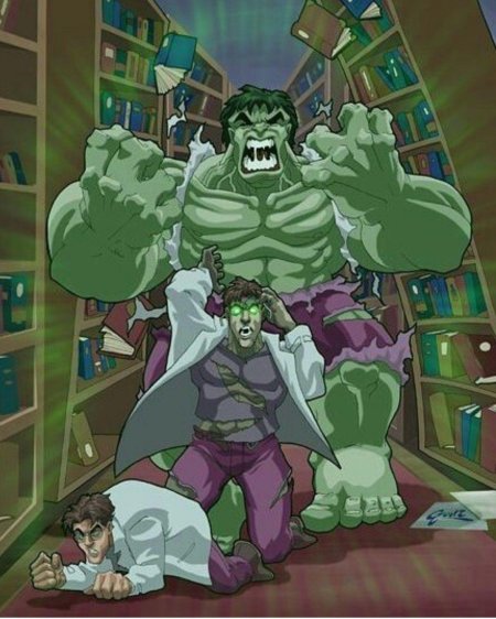 Халк превращение брюс бэннер