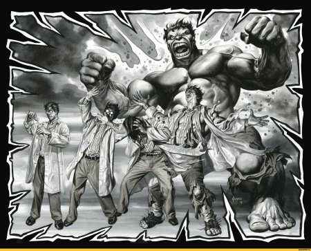 Халк превращение брюс бэннер