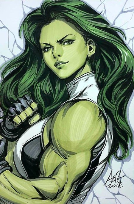 Женщина халк марвел