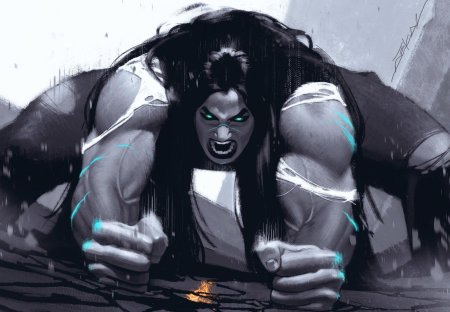 Марвел женщина халк