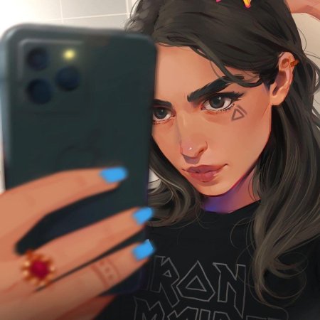 Девушка иллюстрация