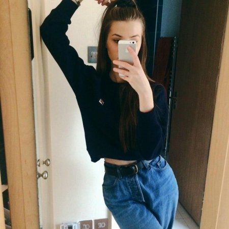 Селфи девушек без лица