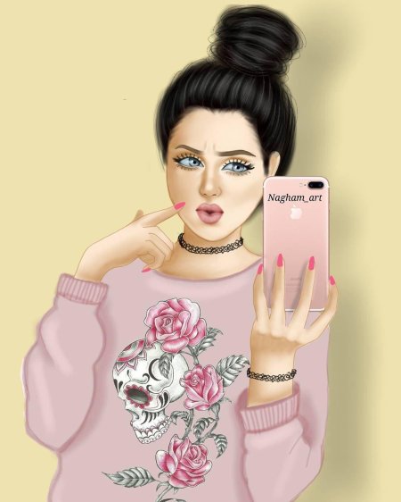 Рисунки девушек