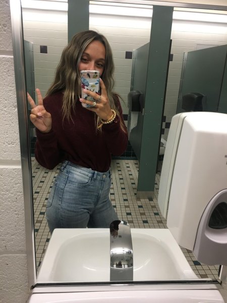 Селфи в зеркале