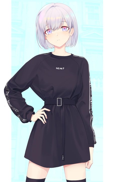 Милая аниме девушка