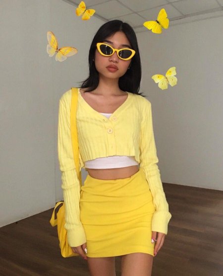 Желтая одежда